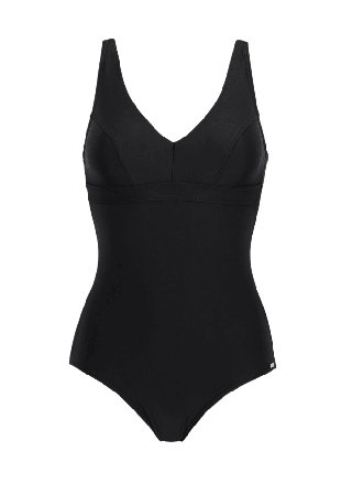 Abecita by Swegmark Capri Kanters Baddräkt Dam Svart 52B/C