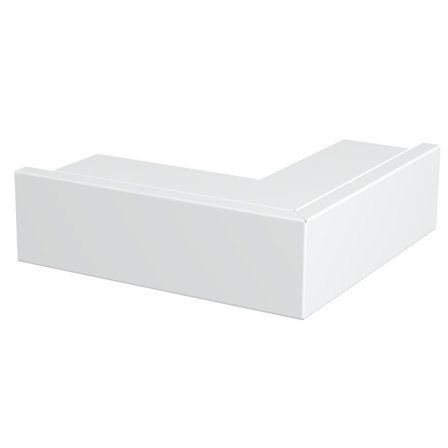 Obo Bettermann 6249558 Ytterhjørne elforsinket, polarhvit 60 x 60 mm, Installasjonsmaterial