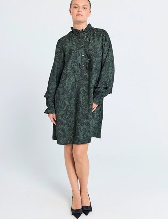 FREE/QUENT Fqmolin-Dress - Green - XS