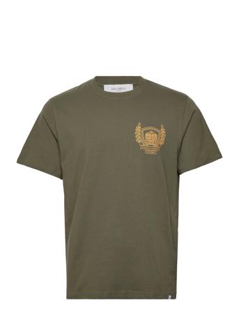 Chad T-Shirt Khaki Les Deux
