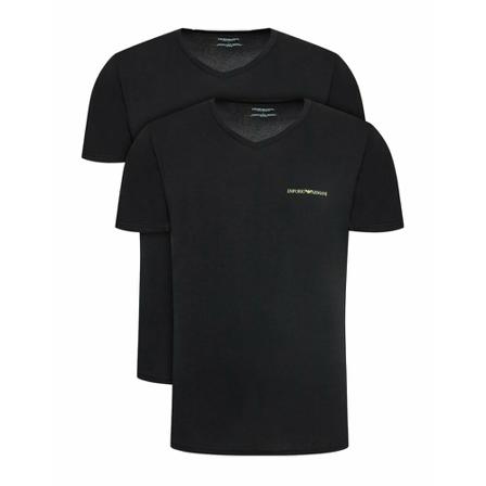 Emporio Armani T-Shirts Sort, Herre Skjorter