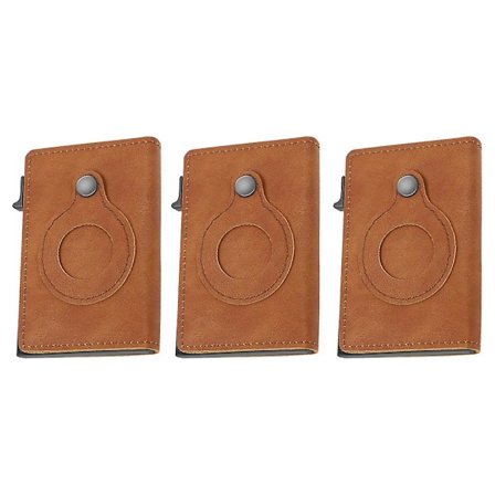 Ultratunn Card Clip Wallet - Popup-plånbok för män med ID-kortfönster och Rfid-skydd