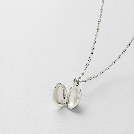 Elsa Halskette Gravur - Sterlingsilber