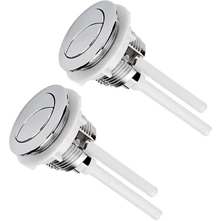 Standard Toalettknapper Dobbel Trykknapp Toalett Spyleknapp For Toalett Vanntoalett Sisterne Erstatningstilbehør Toalettdeler, Toalettknapp