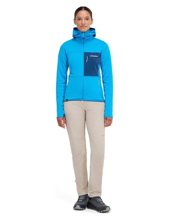 Berghaus Bg W Ridge-Hiker Hoody - Blue - S