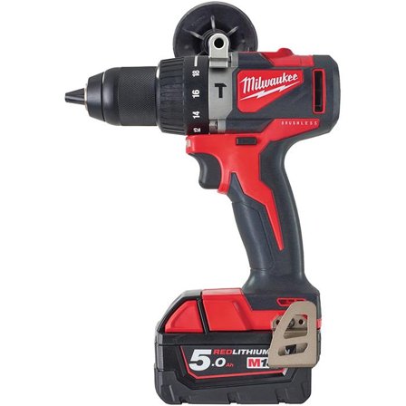 Milwaukee M18 BLPD2-502X Slagbormaskin med batteri og lader, Maskiner