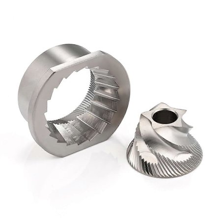 Ruostumattomasta teräksestä valmistettu kartiomainen jauhinpurusetti, 48 mm varaosatarvikkeet Saeco Magic/Royal/ (FMY)