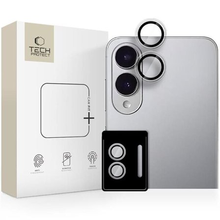Tech-Protect Camring Fit+ Kameraskydd för Samsung Galaxy s25 Edge - Klar