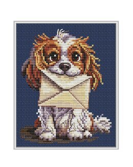 Stickpackung Bild Welpenbote