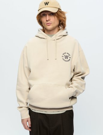 WOOD WOOD Wwcass Aa Seal Print - Beige - XL