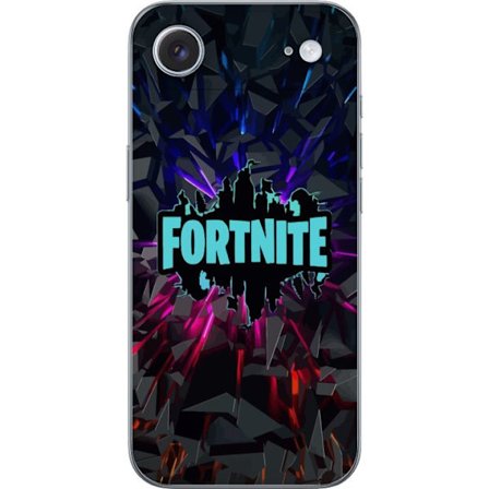 Yhteensopiva Puhelinkuori Apple Apple iPhone 17 Air Pelit inspiraatio abstrakti logo suunnittelu räjähtävillä muodoilla, neon valot ja dynaaminen