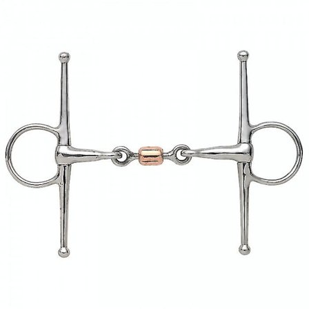 Shires Copper Peanut -hevosen täysposki-ohjas