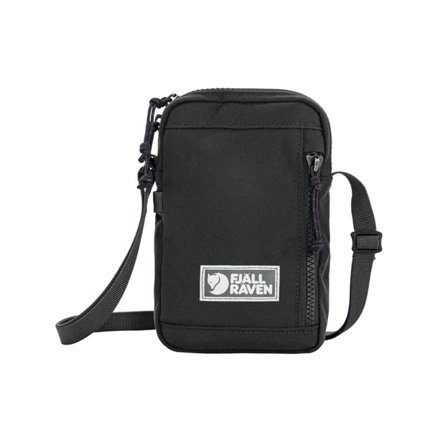 Fjällräven Vardag Pocket Small Bag in Coal Black, Recycled Polyamide