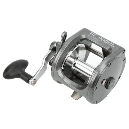 BC9000L Metall Trolling Fiskesnelle 36:1 Girforhold Venstrehendt Baitcaster