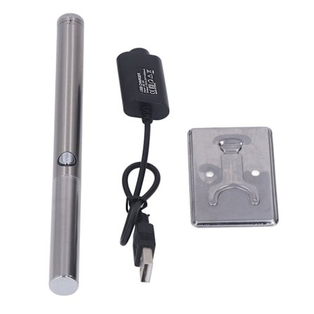 Bærbar trådløs USB loddebolt batteridrevet verktøy for innendørs og utendørs bruk sølv