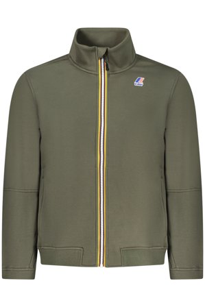 K-way Felpa Con Zip Uomo Verde