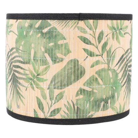 Japansk stil lampeskjerm i bambus, lysdeksel til lysekrone