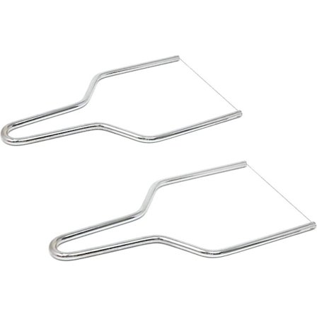 2 stk. ostehøvle i rustfrit stål til køkken (stor)