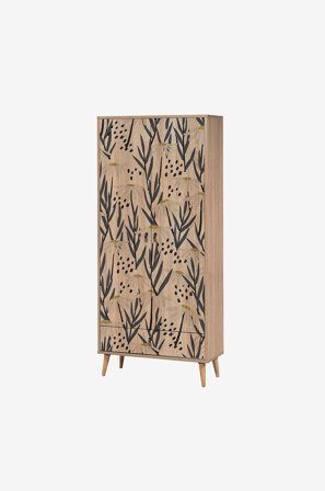 Hanah Home - Vaatekaappi - Cany - Beige - Vaatteiden säilytys - - Homeroom