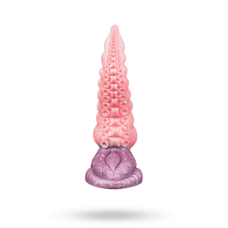 Pink Alien Gode Fantasy Octong 22 cm - Sexleker Vuxen: Vibrator, dildo & massajestaver