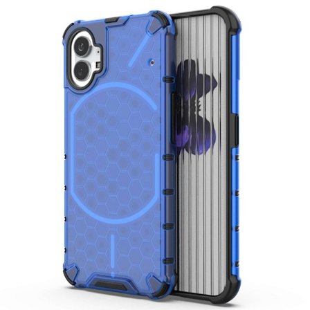 Bofink Honeycomb Nothing Phone (1) Etui - Blå