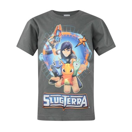 Slugterra Barn T-shirt 3-4 år Kol