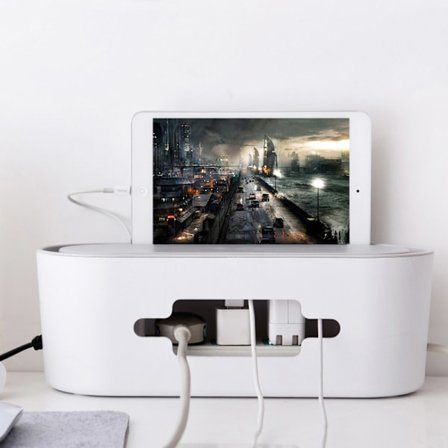 Kabelgjemmer - Boks for kabelorganisering{FY}