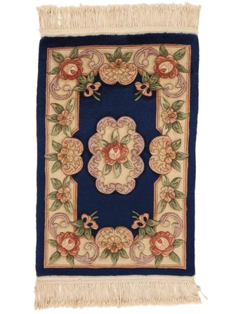 Oriental China 90 Line Rug 60X90 Brown/Black Wool, China