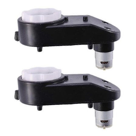 2x Rs390 Sähkömoottorin Vaihdelaatikko 6v 18000rpm Auton DC-moottorin Vaihdelaatikko Lasten Auto Leluun