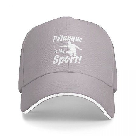 Petanque Boule Baseball Caps Sommer Mote Justerbar Petanque Er Min Sports Hatter Peaked Cap (FMY)