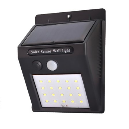 Solcells PIR Automatisk Utomhusbelysning