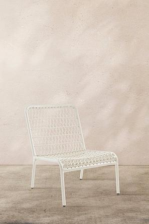 Jotex - Loungestol Aluminium Vit ESTEPONA - Köp Utestolar & utepallar hos Jotex
