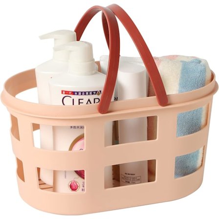 Bærbar Brusebadskurv, Tote Plastik Organizer Opbevaringskurve Brusebadskurve Organizer