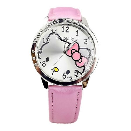 Hello Kitty Klockor Kvarts Armbandsur Analog Barn Flickor Söta Tecknade Anime Fest Presenter