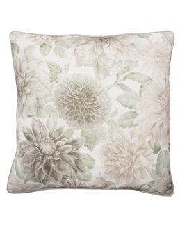 Pudebetræk Dahlia Blomstret Lyserød