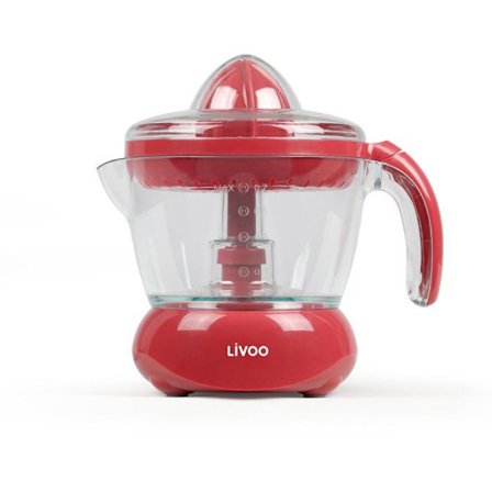 Elpress - LIVOO - DOD131RC - 25 W - 1 stor cone och 1 liten cone - 700 ml - Röd