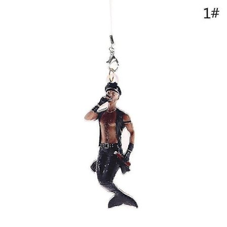 1 stk. Havmann-anheng for menn Havfrue Ornament Juleanheng Juletre Dekor