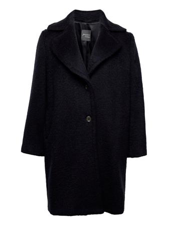 Tartina Outerwear Coats Winter Coats Svart Persona By Marina Rinaldi