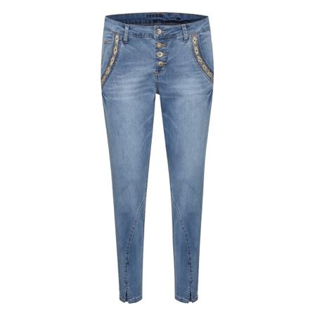Cream - Jeans - Blå - Dam - Storlek: W34, Dam, Storlek: W34