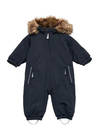 Coverall W.fake Fur, Af 20.000 Blue Color Kids