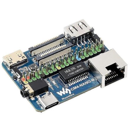 Nano Basplatta (b) För Raspberry Pi Compute Module 4 Lite/emmc, samma storlek som CM4 med Mipi-port