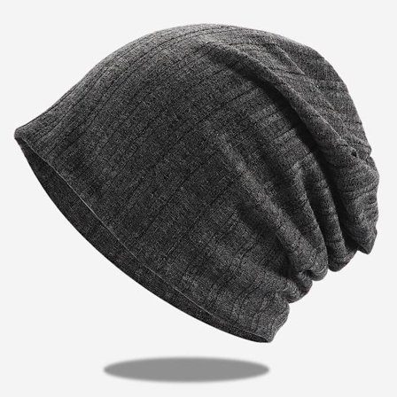 Hat - Forår, Sommer, Efterår - Tynd - Unisex Sweater - Åndbar - Blød - Shopping - Mode Sweater - Grå