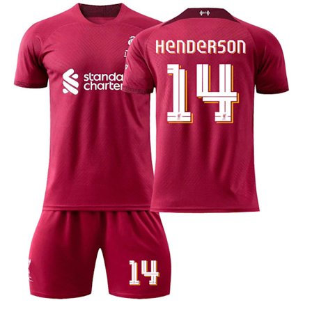 22 Liverpool Fotballdrakt NO. 14 Henderson drakt