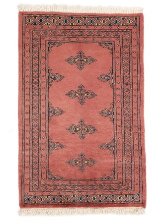 62X96 Tapis D'orient Pakistan Boukhara 3Ply Rouge Foncé/Rouge (Laine, Pakistan)