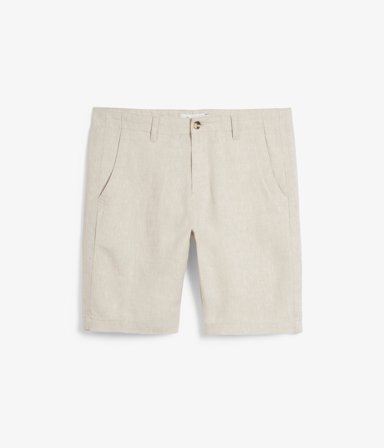 Kappahl | Linneshorts | Ljusbeige