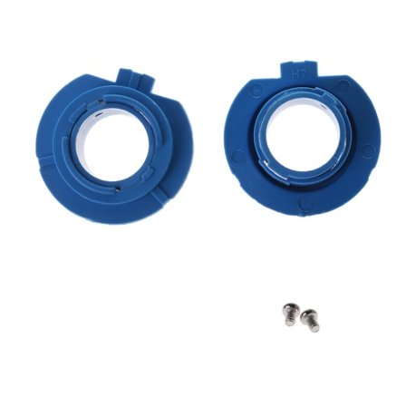 2 stk LED-frontlyktpæreholderadapterholder 880/HB4/HB3/H11/H7/H4/H3/H1 f H7