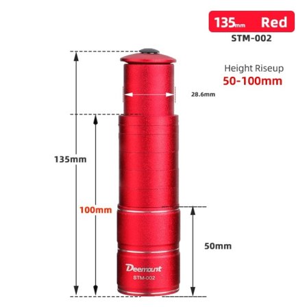 Sykkel gaffel stamme høyde forlenger styre stige opp adapter