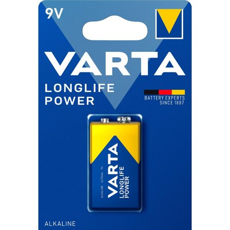 VARTA Longlife Power 9V 1 Pack (B)