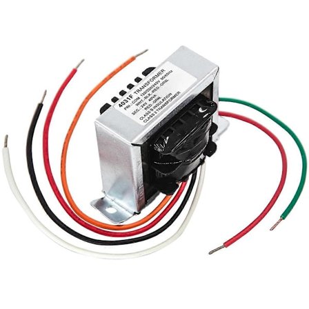 24V 40VA Kontrolltransformator 40VA, Primär 120, 208, 240V Sekundär 24V, HVAC Värmepanna Multi Tap wit