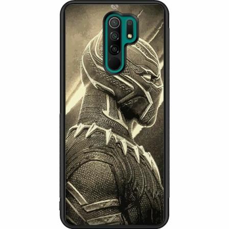 Xiaomi Redmi 9 Svart Skal Wakanda Forever : Black Panther